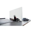 Tischabtrennung 100cm X 50cm X 4,5cm Inkl. Alurahmen - Camira® Stoff YS165 -Heimgebrauch Schaumstoffprodukte Geschäft tischtrenner schreibtisch 448 Tischtrenner3 YS165