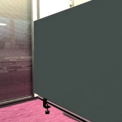 Tischabtrennung 100cm X 50cm X 4,5cm Inkl. Alurahmen - Camira® Stoff YS141 -Heimgebrauch Schaumstoffprodukte Geschäft tischtrenner schreibtisch 459 Tischtrenner1 YS141 1