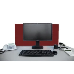 Tischabtrennung 100cm X 50cm X 4,5cm Inkl. Alurahmen - Camira® Stoff YS136 -Heimgebrauch Schaumstoffprodukte Geschäft tischtrenner schreibtisch 460 Tischtrenner2 YS136 1