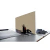 Tischabtrennung 100cm X 50cm X 4,5cm Inkl. Alurahmen - Camira® Stoff YS108 -Heimgebrauch Schaumstoffprodukte Geschäft tischtrenner schreibtisch 461 Tischtrenner3 YS108