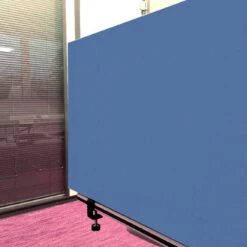 Tischabtrennung 100cm X 50cm X 4,5cm Inkl. Alurahmen - Camira® Stoff YS097 -Heimgebrauch Schaumstoffprodukte Geschäft tischtrenner schreibtisch 467 Tischtrenner1 YS097