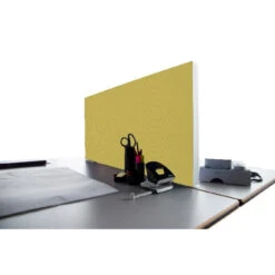 Tischabtrennung 100cm X 50cm X 4,5cm Inkl. Alurahmen - Camira® Stoff YS096