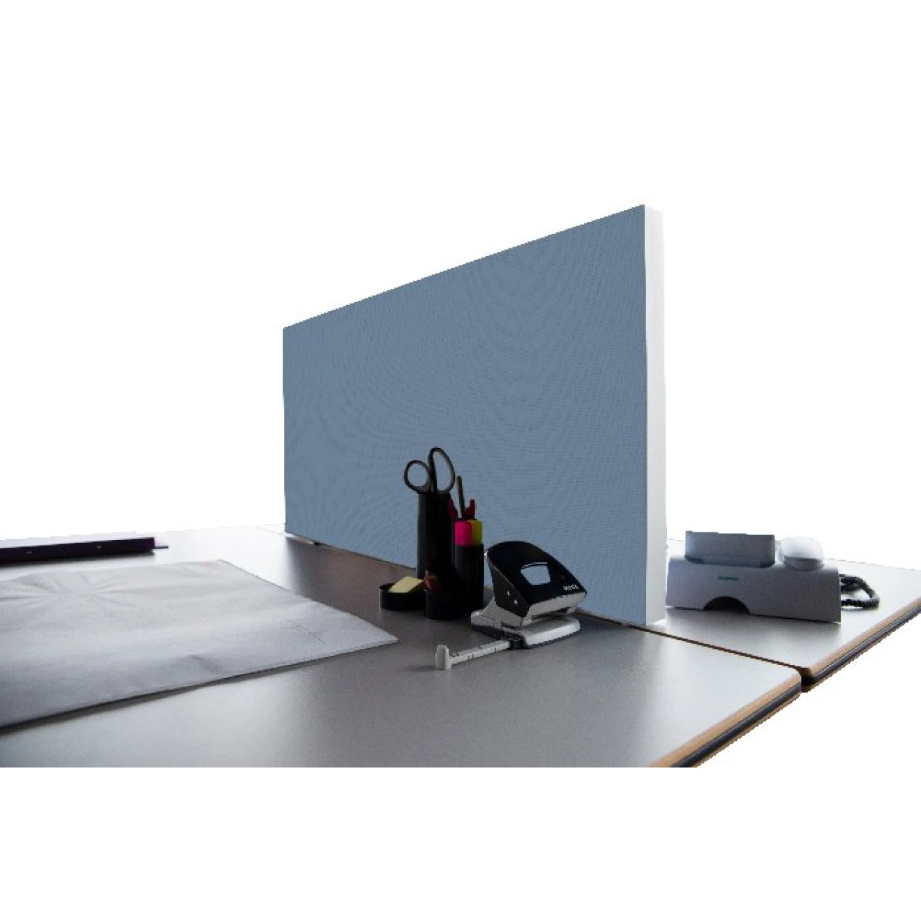 Tischabtrennung 100cm X 50cm X 4,5cm Inkl. Alurahmen - Camira® Stoff YS095 3 Tischabtrennung 100cm X 50cm X 4,5cm Inkl. Alurahmen - Camira® Stoff YS095