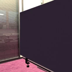 Tischabtrennung 100cm X 50cm X 4,5cm Inkl. Alurahmen - Camira® Stoff YS084 -Heimgebrauch Schaumstoffprodukte Geschäft tischtrenner schreibtisch 473 Tischtrenner1 YS084