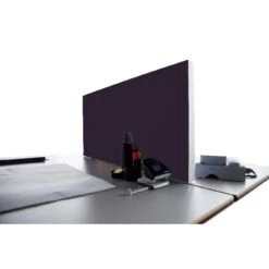 Tischabtrennung 100cm X 50cm X 4,5cm Inkl. Alurahmen - Camira® Stoff YS084
