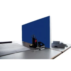 Tischabtrennung 100cm X 50cm X 4,5cm Inkl. Alurahmen - Camira® Stoff YS082