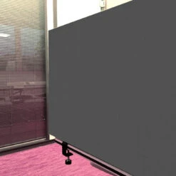 Tischabtrennung 100cm X 50cm X 4,5cm Inkl. Alurahmen - Camira® Stoff YS081 -Heimgebrauch Schaumstoffprodukte Geschäft tischtrenner schreibtisch 476 Tischtrenner1 YS081