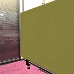Tischabtrennung 100cm X 50cm X 4,5cm Inkl. Alurahmen - Camira® Stoff YS077 -Heimgebrauch Schaumstoffprodukte Geschäft tischtrenner schreibtisch 478 Tischtrenner1 YS077 1