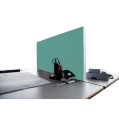 Tischabtrennung 100cm X 50cm X 4,5cm Inkl. Alurahmen - Camira® Stoff YS074