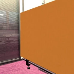 Tischabtrennung 100cm X 50cm X 4,5cm Inkl. Alurahmen - Camira® Stoff YS072 -Heimgebrauch Schaumstoffprodukte Geschäft tischtrenner schreibtisch 482 Tischtrenner1 YS072 1
