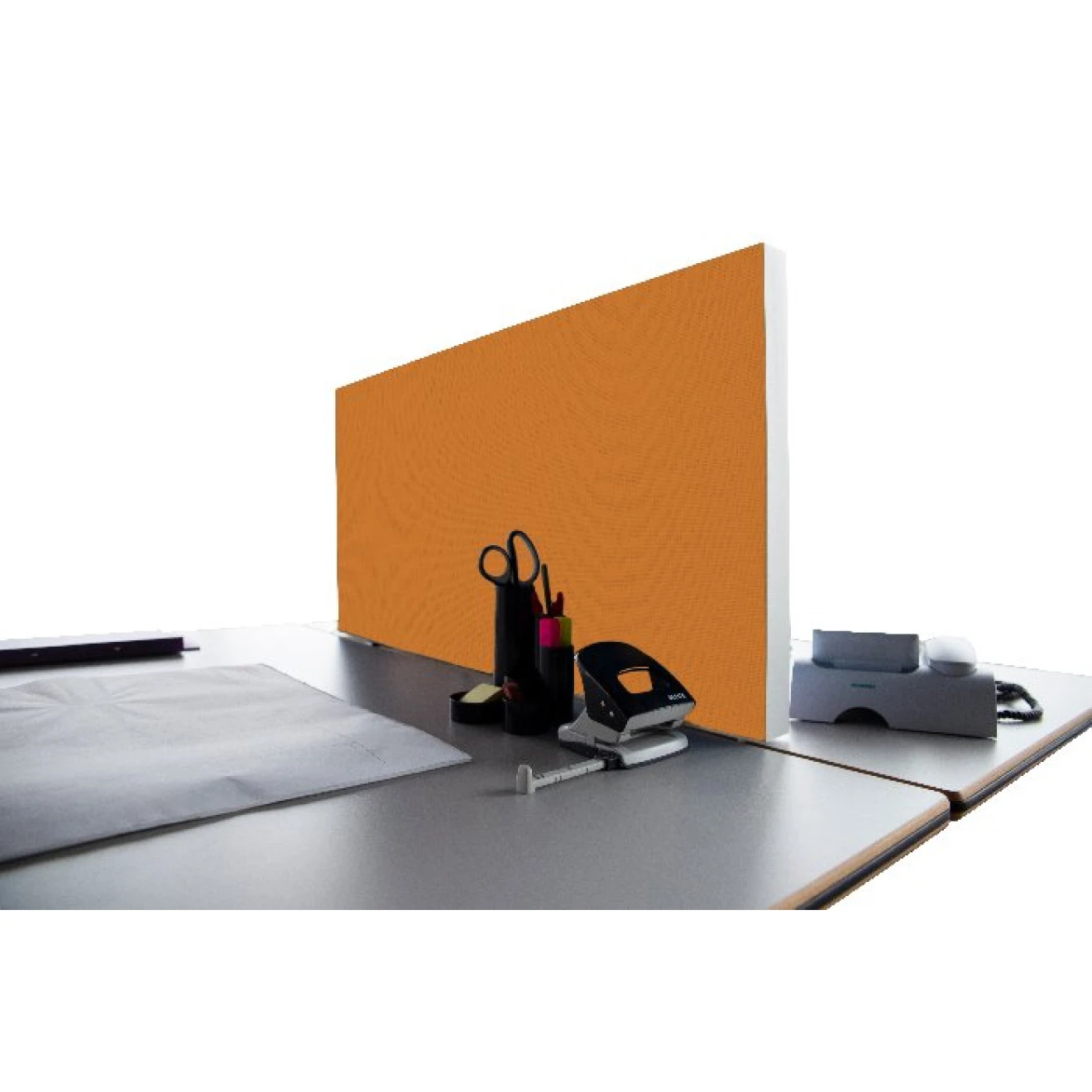 Tischabtrennung 100cm X 50cm X 4,5cm Inkl. Alurahmen - Camira® Stoff YS072 3 Tischabtrennung 100cm X 50cm X 4,5cm Inkl. Alurahmen - Camira® Stoff YS072