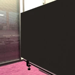 Tischabtrennung 100cm X 50cm X 4,5cm Inkl. Alurahmen - Camira® Stoff YS046 -Heimgebrauch Schaumstoffprodukte Geschäft tischtrenner schreibtisch 486 Tischtrenner1 YS046