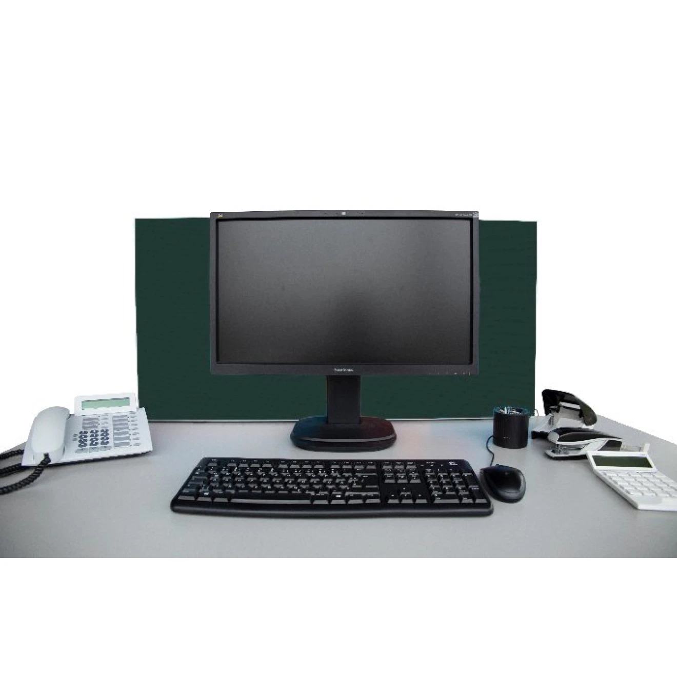 Tischabtrennung 100cm X 50cm X 4,5cm Inkl. Alurahmen - Camira® Stoff YS045 4 Tischabtrennung 100cm X 50cm X 4,5cm Inkl. Alurahmen - Camira® Stoff YS045 – Bild 2