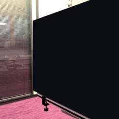 Tischabtrennung 100cm X 50cm X 4,5cm Inkl. Alurahmen - Camira® Stoff YS009 -Heimgebrauch Schaumstoffprodukte Geschäft tischtrenner schreibtisch 495 Tischtrenner1 YS009