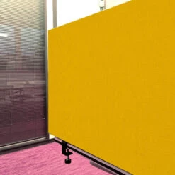 Tischabtrennung 100cm X 50cm X 4,5cm Inkl. Alurahmen - Stoff PG1 Gelb 8 Tischabtrennung 100cm X 50cm X 4,5cm Inkl. Alurahmen - Stoff PG1 Gelb -Heimgebrauch Schaumstoffprodukte Geschäft tischtrenner schreibtisch 502 Tischtrenner1 PG1 gelb 1